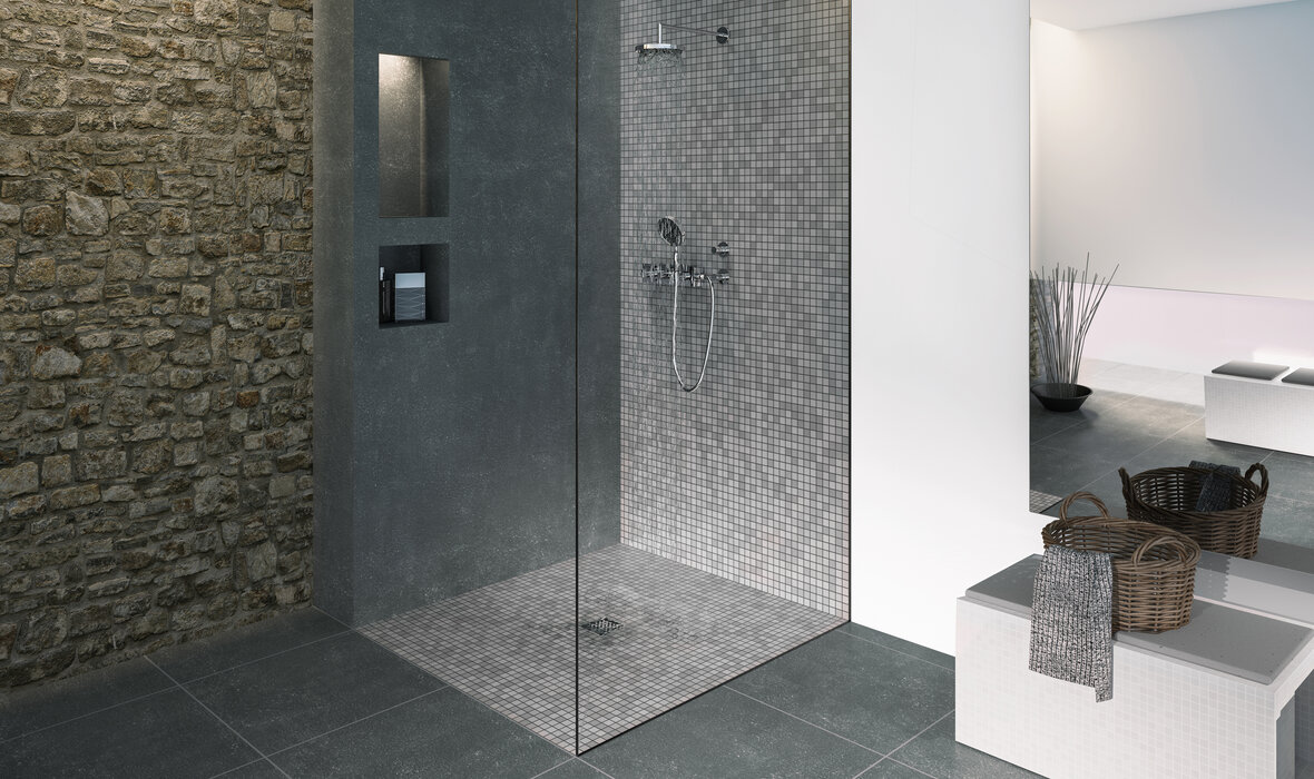 De regel van de stilte...  Akoestische isolatie:  Het douche-element JACKOBOARD® Aqua onderscheidt zich van de rest.