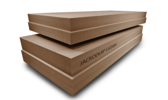 NIEUW: JACKODUR® LIGNIN 300 Standard – de innovatieve thermische isolatie op basis van lignine en gerecycleerd polystyreen voor talrijke bouwtoepassingen