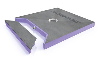 JACKOBOARD® Aqua Reno: direct betegelbaar, ideaal voor renovaties JACKOBOARD® Aqua Reno: direct betegelbaar, ideaal voor renovaties
