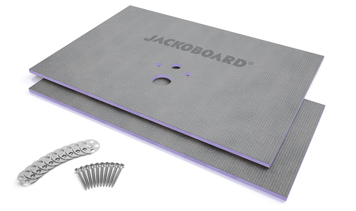 JACKOBOARD® Sabo montageset - Dé oplossing voor een eenvoudige en kwalitatieve afwerking van alle wandcloset inbouwreservoirs