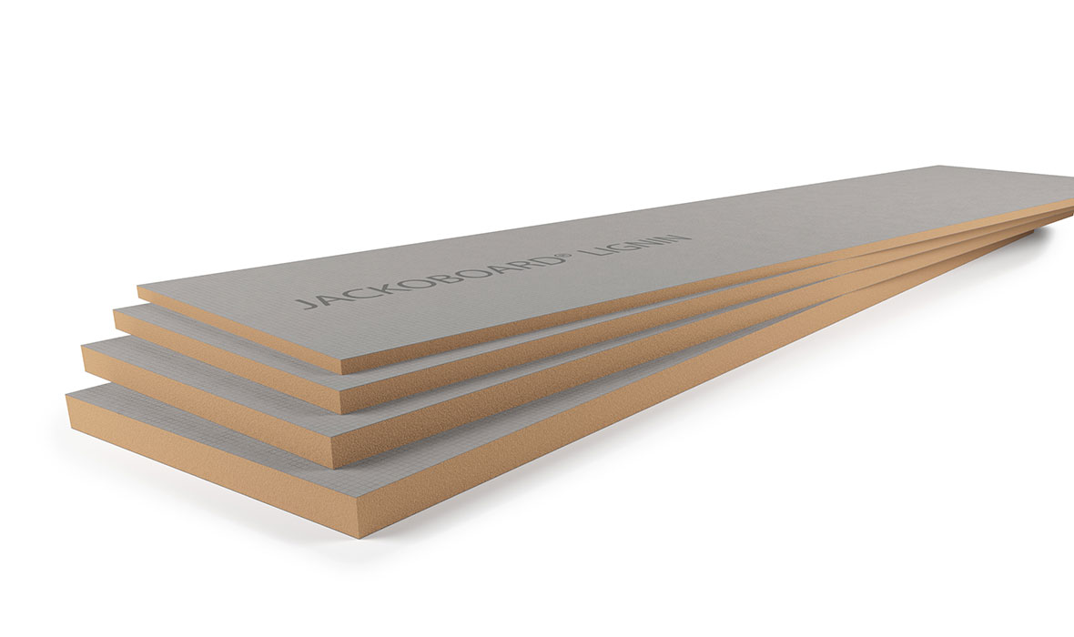 JACKOBOARD® LIGNIN: De CO2-geoptimaliseerde bouwplaat voor modern badkamerinrichting wordt gelanceerd