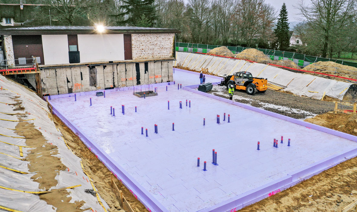 JACKODUR® Atlas - Schoolvoorbeeld uitstekende isolatie voor de legendarische Europese site Jean Monnet