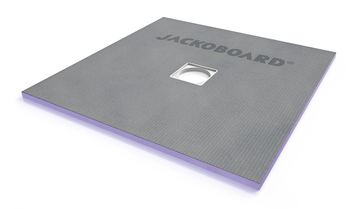 JACKOBOARD® Aqua Flat 'de' drempelloze douchebodem voor houten vloeren