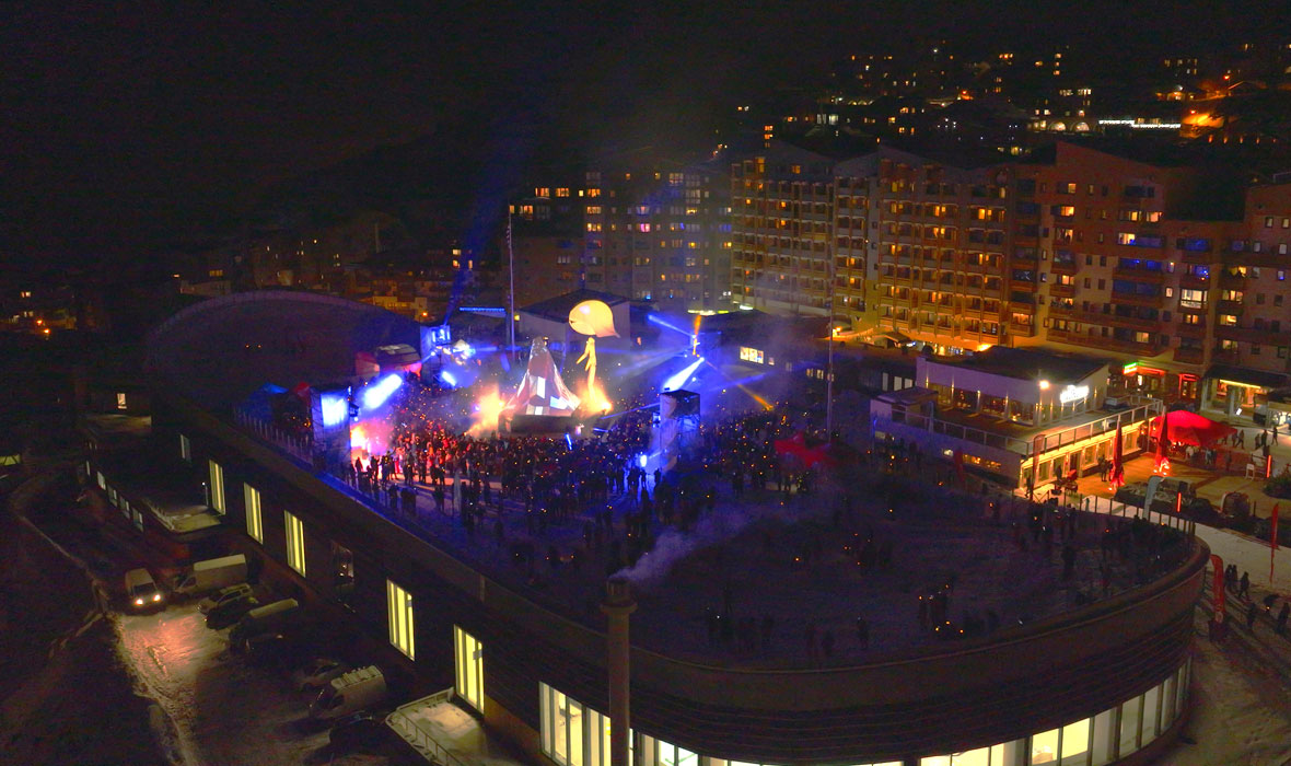 Sprookjessfeer in Val Thorens met de kleuren van JACKON Insulation!